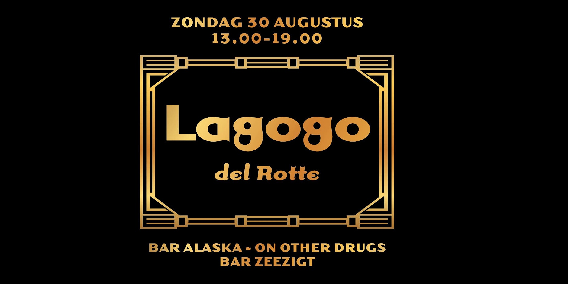 Poster Lagogo del Rotte, zondag 30 augustus 2026